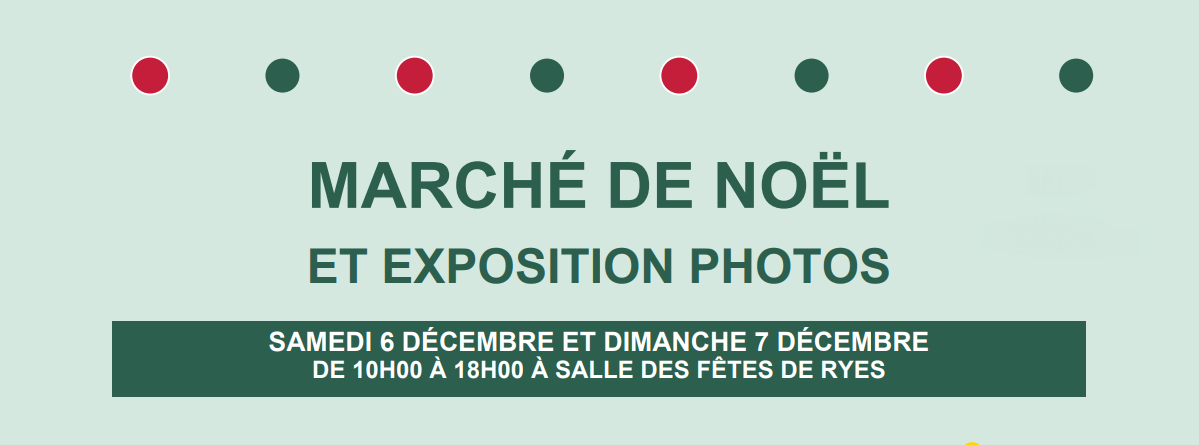 Lire la suite à propos de l’article Marché de Noel et exposition photos